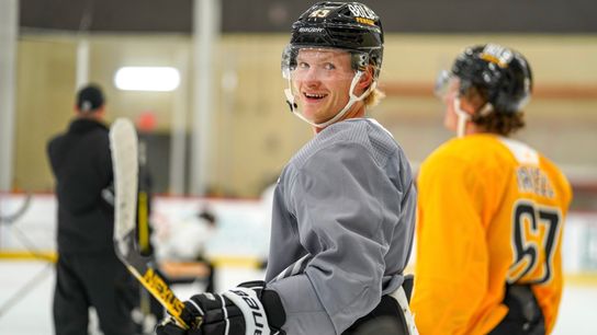 Heinen a 'little less scared to make certain plays' taken at PPG Paints Arena (Penguins)